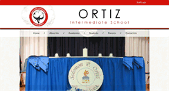 Desktop Screenshot of ortiz.robstownisd.org